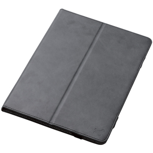 タブレット汎用ブックタイプケース／スタンダード／ゴム／ソフトレザー／８．５～１０．５ｉｎｃｈ／ブラック　■お取り寄せ品