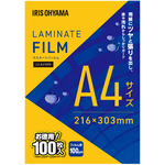 ラミネートフィルムＡ４　１００枚　ＬＺ－Ａ４１００Ｒ　■２営業日内届