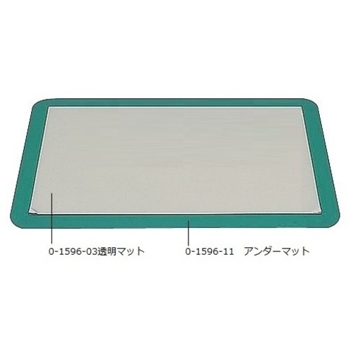 ピュアマット　透明　６００&times;９００&times;３．５ｍｍ　ＰＭ－６９０ＡＳＴ