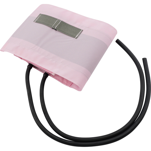 ギアフリーアネロイド血圧計用カフセット［ゴム袋付き・タイコス型］　ピンク　　０－７４６５－０１