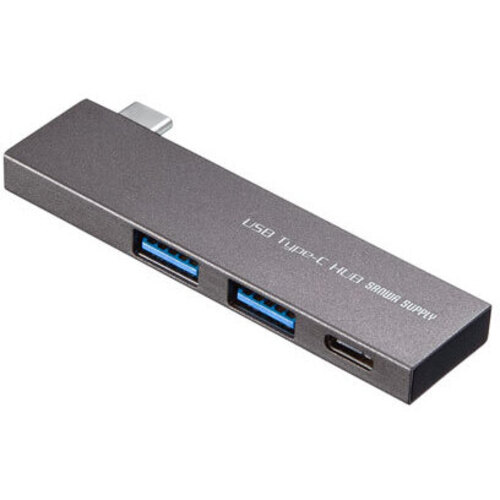 ＵＳＢ　Ｔｙｐｅ－Ｃ　３ポートスリムハブ　ＵＳＢ－３ＴＣＨ２２ＳＮ　■お取り寄せ品