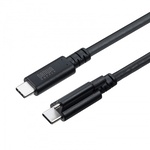 ＵＳＢ　２０Ｇｂｐｓ　Ｔｙｐｅ－Ｃケーブル（シングルスクリューロック・２４０Ｗ・２ｍ）　■お取り寄せ品