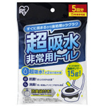 非常用トイレセット　１５ｇ５回分Ｘ６
