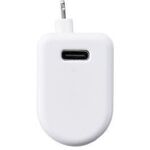 モバイルバッテリー／直挿し／１２Ｗ／Ｌｉｇｈｔｎｉｎｇ／ホワイト　ＤＥ－Ｃ５８Ｌ－５０００ＷＨ　■お取り寄せ品