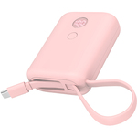 ＭＯＴＴＥＲＵ　ケーブル一体型モバイルバッテリー　シェルピンク　ＭＯＴ－ＭＢ１０００４－ＥＣＰＫ　■お取り寄せ品