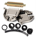 ＴＢ－３７Ｆ－３７ＳＣ、３７ピンコネクタキット（ソルダーカップ式）、抜け防止機能付　■お取り寄せ品