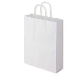 ２５チャームバッグ　ＭＳ１　晒白無地　５０枚