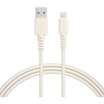 Ｌｉｇｈｔｎｉｎｇシリコンケーブル　２ｍ　アーモンドミルク　ＭＯＴ－ＳＣＢＡＬＧ２００－ＡＭ　■お取り寄せ品