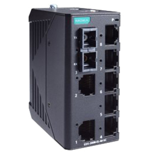 ８ポート　アンマネージドイーサネットスイッチ　メタル　ＭＭ　ＳＣ　ＥＤＳ－２００８－ＥＬ－Ｍ－ＳＣ－Ｔ　■お取り寄せ品