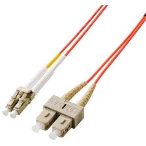 光ファイバー／ＬＣ－ＳＣ／２芯／ＯＭ２／５ｍ　ＯＣ－ＬＣＳＣ２Ｍ２／５　■お取り寄せ品