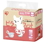 ペット用おむつピタフィットＸＸＳ４２枚　女の子用