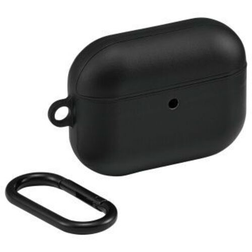 ＡｉｒＰｏｄｓ　Ｐｒｏ　３対応ソフトレザーケース／カラビナ付き／ブラック　ＡＶＡ－ＡＰ０７ＰＬＣＢＫ　■お取り寄せ品