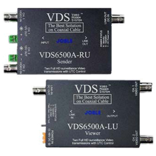 ＡＨＤ／ＨＤ－ＴＶＩ／ＨＤＣＶＩ／コンポジット対応２映像＋２電源重畳伝送装置　■お取り寄せ品
