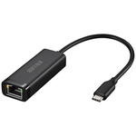 Ｇｉｇａ　ＵＳＢ３．２　Ｇｅｎ１対応　有線ＬＡＮアダプター　Ｔｙｐｅ－Ｃ対応モデル　ブラック　■お取り寄せ品