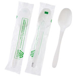 袋入りバイオプラスプーン　１００本&times;３０