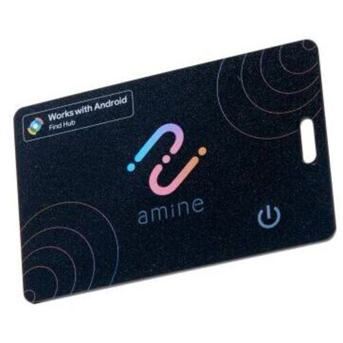 スマートトラッカー／カード型／ＩＰ６８設計／Ａｎｄｒｏｉｄ対応／使い切りタイプ／ブラック　■お取り寄せ品
