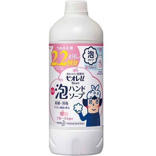 ビオレｕ　泡ハンドソープ　フルーツ　詰替&times;２４