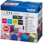 純正インク　ＬＣ１１１－４ＰＫ　４色パック