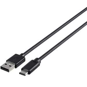 ＵＳＢ２．０ケーブル（Ａ　ｔｏ　Ｃ）　１．０ｍ　ブラック　■お取り寄せ品