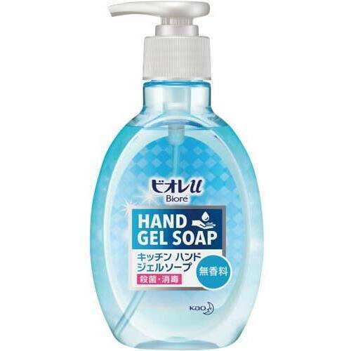 ビオレｕキッチンハンドジェル無香料　本体２５０ｍｌ