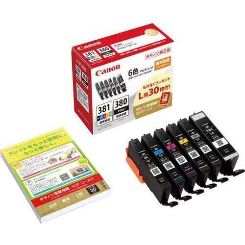 純正　ＢＣＩ－３８１＋３８０　６色　２パック以上