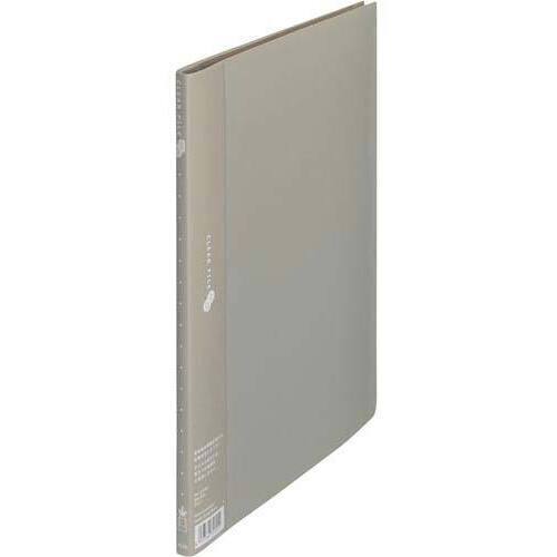 クリアーファイル　スーパーエコノミーＡ４タテ　１０Ｐ灰　【お取り寄せ品】１１営業日以内届