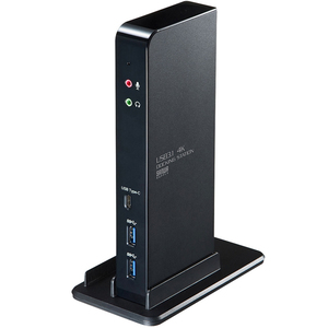 タブレットスタンド付き４Ｋ対応ＵＳＢ３．１ドッキングステーション　ＵＳＢ－ＣＶＤＫ４　■お取り寄せ品