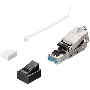 Ｃａｔ６Ａ用ＳＴＰタイプＬＡＮコネクター（工具不要）　ＢＬＡＣ６ＡＳＴＰＮＴ１０　■お取り寄せ品