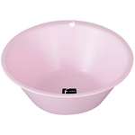 洗面器　約φ２７０×９５ｍｍ　ピンク　０－６８４７－３３　●ご注文は９個から