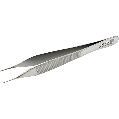 マイクロアドソンピンセット　無鈎　１２０ｍｍ　ＡＢ　１０２／１２