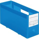 年組氏名ＰＰボックスファイルＡ４Ｅハーフ　ネイビー　【お取り寄せ品】６営業日以内届