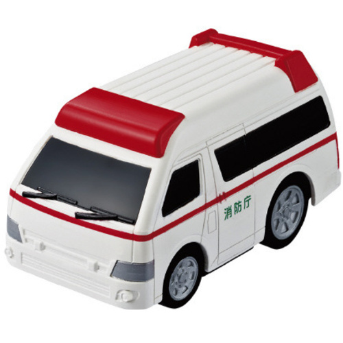 水陸両用カー　救急車&times;６　【お取り寄せ品】８営業日以内届