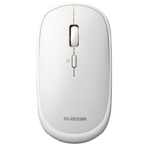 ＢｌｕｅＬＥＤマウス　薄型　Ｂｌｕｅｔｏｏｔｈ　白
