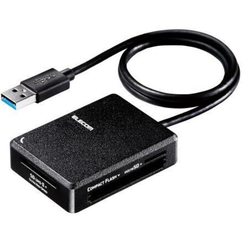 メモリリーダライタ／超高速／ＵＳＢ３．０対応／ケーブル５０ｃｍ　ＭＲ３－Ｃ４０２ＢＫ　■お取り寄せ品