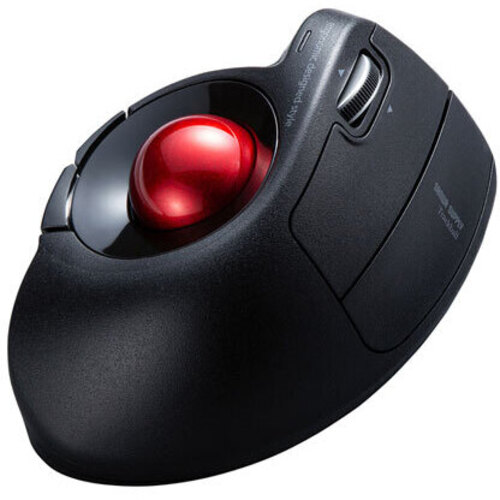 ワイヤレスエルゴトラックボール　ＭＡ－ＷＴＢ１７８ＢＫ　■お取り寄せ品