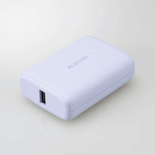 モバイルバッテリー／ＵＳＢ　ＰＤ／２０Ｗ／１００００ｍＡｈ／パープル　ＤＥ－Ｃ４６Ｌ－１００００ＰＵ　■２営業日内届