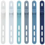 ＭＯＴＴＥＲＵ　ケーブルバンド　北欧　３つ穴　アクアカラー　ＭＯＴ－ＣＢＢＡＮＤ０３－ＡＱ　■お取り寄せ品