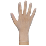 プラスチック手袋　薄手　粉無　Ｍ　１００枚