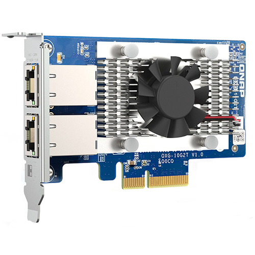 ２ポート　１０ＧｂＥ　１０ＧＢＡＳＥ－Ｔ／ＮＢＡＳＥ－Ｔ　ＬＡＮカード　（ＱＸＧ－１０Ｇ２Ｔ、単体）　■お取り寄せ品