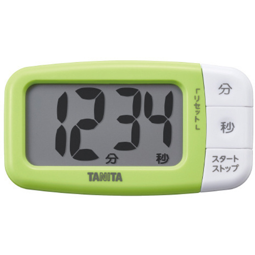 抗菌でか見えタイマー　　ＴＤ４３０　グリーン　【お取り寄せ品】８営業日以内届