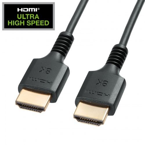 ＵｌｔｒａＨｉｇｈＳｐｅｅｄ認証品スリムケーブル（０．５ｍ）　ＫＭ－ＨＤ２０－ＵＳ０５　■お取り寄せ品