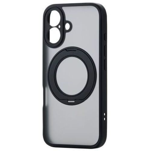 ｉＰｈｏｎｅ　１６／ハイブリッドケース／極限／ＭＡＧＫＥＥＰ／スタンド／ブラック　■お取り寄せ品