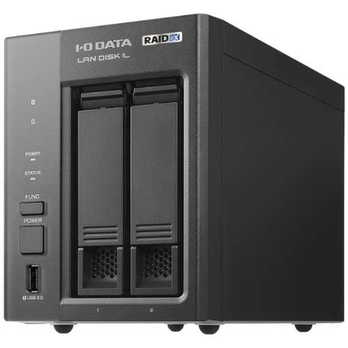 法人向け２ドライブＮＡＳ（ネットワークＨＤＤ）　２ＴＢ　ＨＤＬ２－ＬＸ０２　■お取り寄せ品
