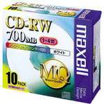 ＣＤ－ＲＷデータ用　４倍速　ＩＪ対応　１０枚Ｐ