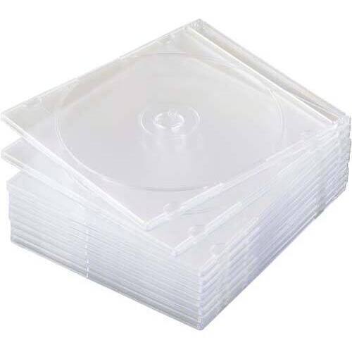 ＣＤ／ＤＶＤケース　５ｍｍ　ＰＳ製　１０枚入