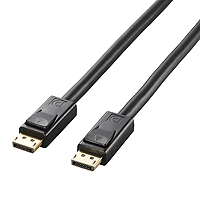 ＤｉｓｐｌａｙＰｏｒｔケーブル／Ｖｅｒ１．２ａ／５．０ｍ／ブラック　■２営業日内届