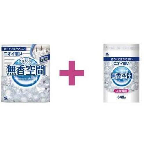 無香空間　本体６３０ｇ＋詰替６４８ｇセット