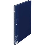 クリアーファイル　スーパーエコノミーＡ４縦　２０Ｐ紺１０冊
