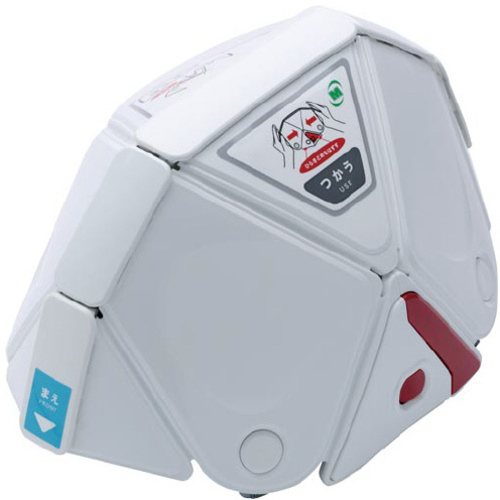 子供用折り畳み防災ヘルメット　フラットメットキッズ　【お取り寄せ品】１０営業日以内届
