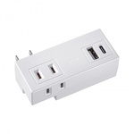 モバイルタップ　（ＡＣ×２個口＋ＵＳＢ－Ａ×１＋Ｔｙｐｅ－Ｃ×１）　ＴＡＰ－ＭＵＣ１ＡＣ２Ｗ　■お取り寄せ品